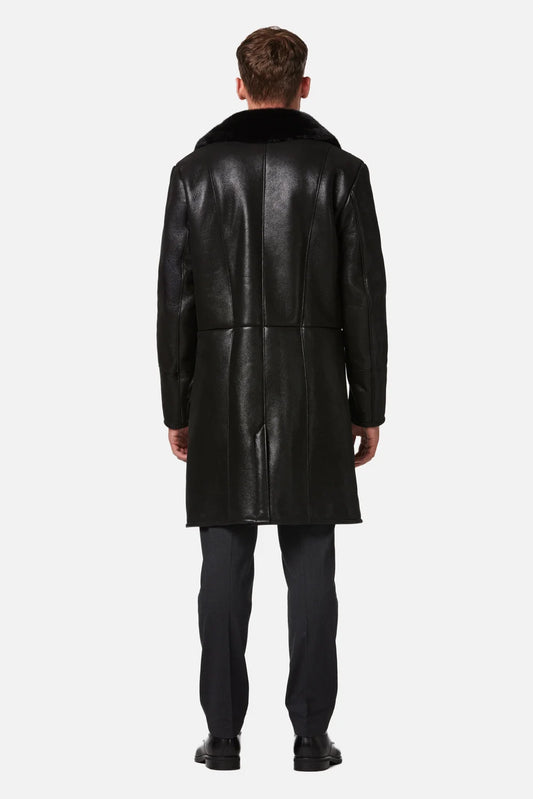 Peco&Kompis Lamb fur coat and mink collar