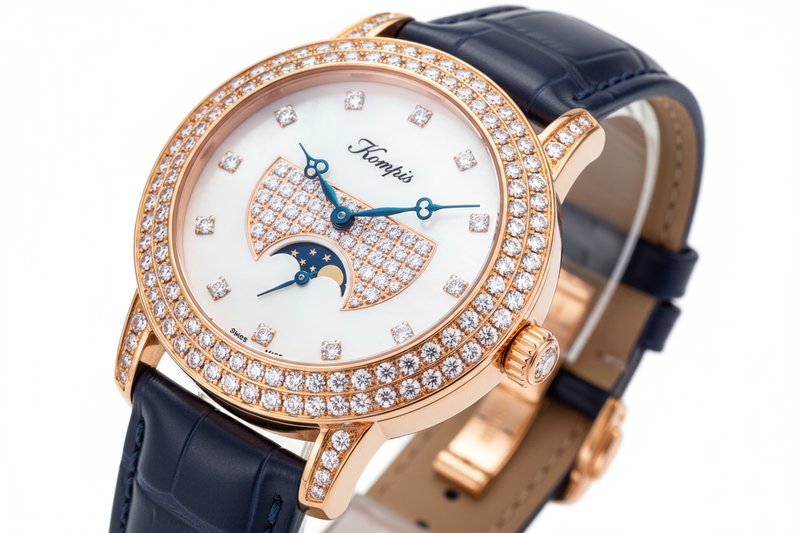 kompis diamonds watch